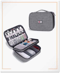 Cable Pouch, Material Waterproof Denim