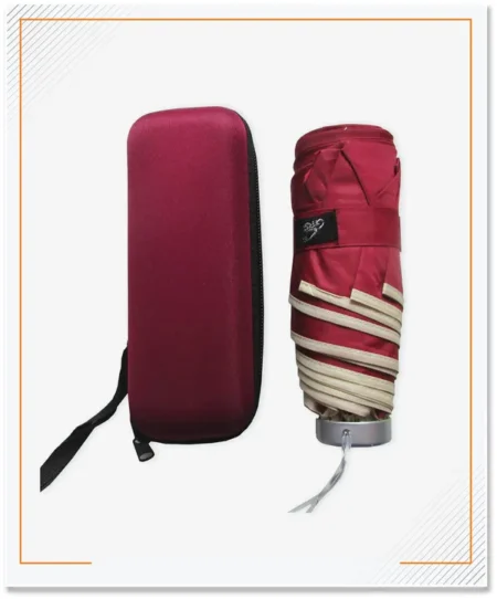 Payung Dompet, Material Polyester, Manual, Type Five Folded