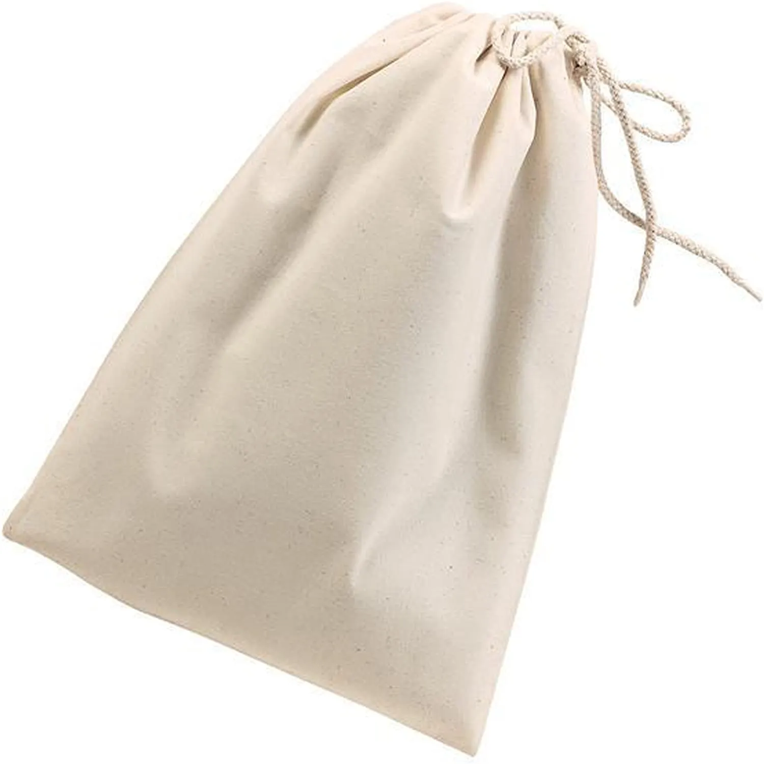 Tas Sepatu/Shoes Bag Serut Bahan Kanvas - Gambar 2