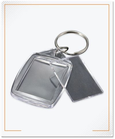 Keychain Acrylic Bening