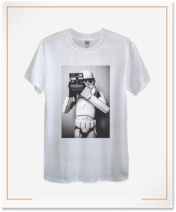 T-shirt Lengan Pendek, Material TC (Semi Katun)