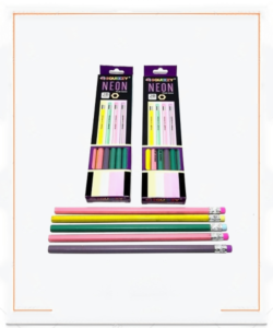 Pensil 2B Squeezy Neon